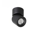 Spot LED Orientable 6W Noir pour Rail Magnétique Extra Plat MM30 - Blanc Chaud 2300K - 3500K