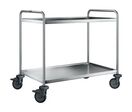 Blanco - Chariot de service SW 10 x 6-2 BASIC - 2 plateaux - 120 kg - Roues plastique 125 mm - Éco-responsable