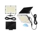 Projecteur Solaire 10W IP65 avec Détecteur de Mouvement PIR - Blanc Froid 6000K - 8000K