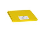 Couvercle Plastique Jaune Pour 60l