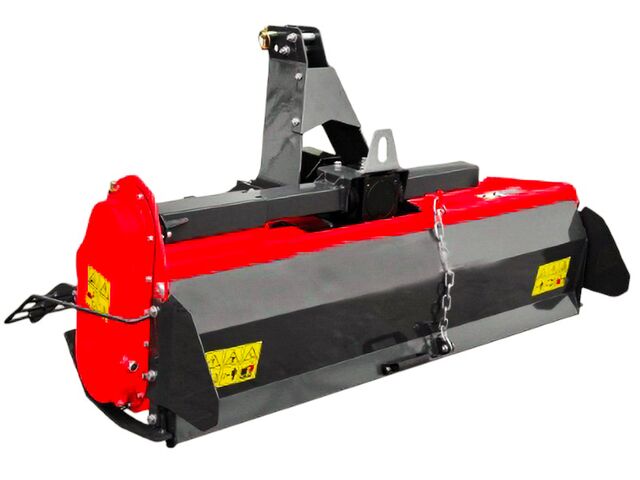 Fraise rotative avec déport manuel 130 cm pour tracteur 18-22 ch - Cardan et attelage trois points Torros FP1300