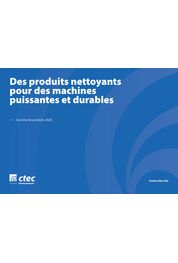 Gamme complète de lessives et nettoyants