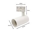 Spot LED sur Rail Triphasé CCT 20W 60° Blanc