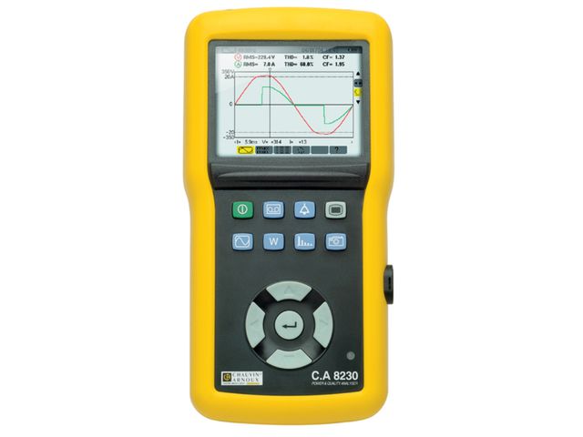 Puissance / Energie / Perturbation Chauvin-Arnoux CA8230