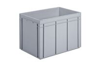 UTZ - Bac norme Europe 84L Gris - Polypropylène - Gerbable 300kg - Stockage Robuste