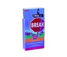 Porte-brochure mural 1 case 1/3 de A4 Adhesif Portrait