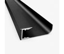 Profilé Aluminium Noir 2m pour Ruban LED