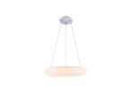 Plafonnier LED Suspendu 50W Rond Blanc - Blanc Chaud 3000K