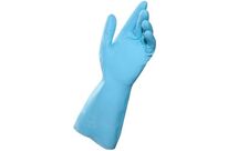 Pare De Gants Menagers Latex - Bleu Taille 8