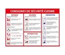 Consignes de sécurité cuisine