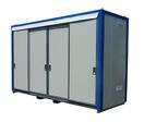 Conteneur isolé pour stockage 32 fûts ou 8 IBC - 2 niveaux - 6 m x 3,5 m