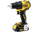 Dewalt - Perceuse-visseuse sans fil XR 18V 2Ah Li-ion - 65 Nm - Mandrin 13mm - Compact et Puissant