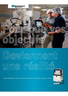 Marquage Industriel : Jet d'encre continu, petits caractères Videojet