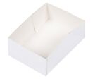 Caissette pâtissière carton blanche 140mm x 100mm x 50mm (x100) Firplast