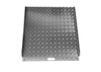RAMPE D’ACCES EN ALUMINIUM L.865 x 780 MM ALU A DAMIER