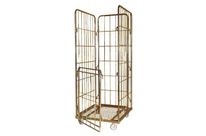 Chariot grillagé pour sacs et ballots