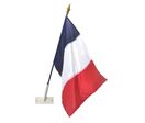 Kit support mural et 1 drapeaux FR