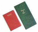 Protège menu PVC-simili cuir personnalisable