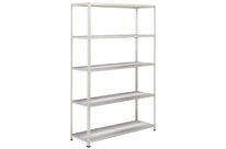 Rayonnage Rapid 2 1980x1220x610 5 Tablettes Metal Gris
