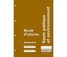 Registre special DROIT D'ALERTE SANTE PUBLIQUE ET ENVIRONNEMENT - R.DASPE