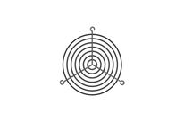 Grille de sécurité à l&amp;#039;aspiration - VORTICE-AXELAIR