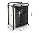 Aérotherme mobile électrique triphasé TDS 75 - TROTEC