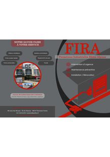 SAVOIR FAIRE FIRA EN FERMETURES INDUSTRIELLES