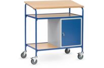 Pupitre roulant avec écritoire et 1 placard | 5838 