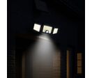 Lampe Solaire d'Extérieur 3 Têtes IP65 avec Détecteur de Mouvement - Blanc Froid 6000K - 8000K