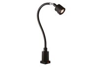 Sunnex - Lampe LED d&amp;#039;atelier LS - 3W 165lm - Bras Flexible 500mm - IP20 - Noir - 3 Ans Garantie