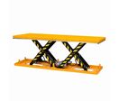 Table élévatrice électrique double ciseaux horizontaux