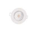 Pack de 5 - Spot LED Encastrable 5W IP65 Ø72mm Blanc - Blanc Chaud 2300K - 3500K