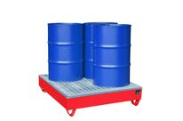 Bac de rétention en acier - Capacité de rétention 240 litres