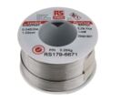 Brasage et assemblage électronique | Fil à souder Étain/Plomb 60/40 250g RS PRO