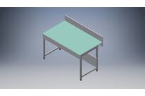 Paillasse verre émaillé P. 900 mm utile | R-T3EM6-15 