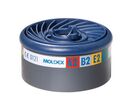 Moldex - Filtre Antigaz ABEK2 - Protection Ammoniac, Gaz, Vapeurs Organiques &amp; Acides - Norme EN 14387