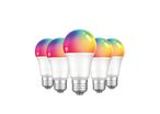 Pack de  5 - Ampoule LED Connectée Wifi E27 4.5W G45 RGBW