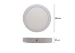 Plafonnier LED Rond 24W 220V CCT - 3000K/4000K/6000K