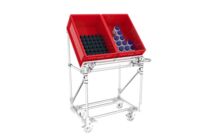 Présentoir picking industriel | Présentoir V ergonomique 14A-3