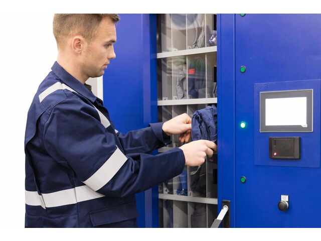 Distributeur automatique de vêtements en armoire rotative | OSL 