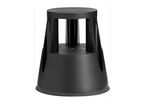 Marchepied Tabouret roulant Kick Step 2 marches - Noir