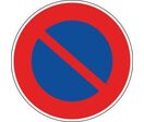 Panneau stationnement interdit - B6a1