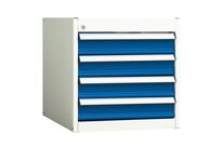 Caisson 4 Tiroirs De H=100mm Pour Etabli Uni Versel L=535