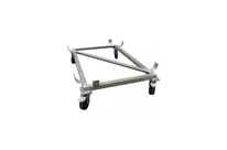 Cadre sur roulettes en acier galvanisé pour bac PFV 1 500 litres - CEMO