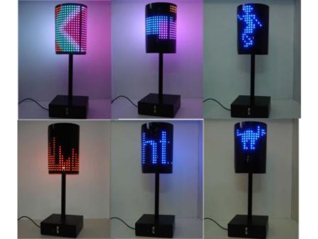 Lampe digitale vidéo programmable