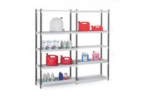 Rayonnage de rétention à 3 modèles de bacs