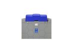 Kit capot bleu pour BLUE CUBE 5 000 litres - CEMO