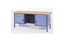 Etabli compact Classic - 2 tiroirs + 2 placards + 1 rangement