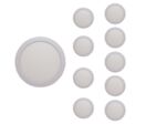 Pack de 10 - Plafonnier LED Rond 24W 220V CCT - 3000K/4000K/6000K
