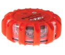 Feu de signalisation de danger LED portable | Flash Nightsearcher Pulsar-AAA rouge IP65